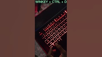 How To Create a Virtual Desktop With Shortcut Keys 💻🗝 #shorts #shortvideo #shortfeed #ytshorts #yt