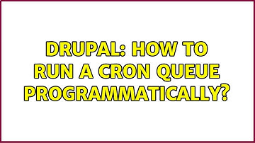 Drupal: How to run a cron queue programmatically?