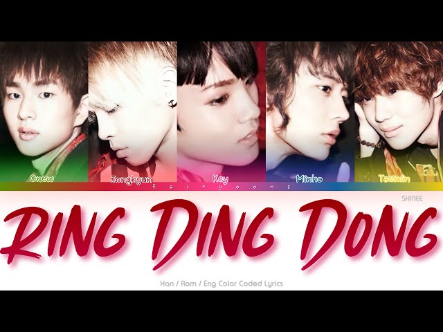 SHINee + You (6 members) - Ring Ding Dong [Color Coded Lyrics/Rom] - YouTube