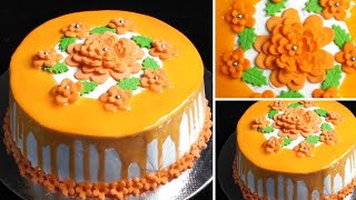 The Best Carrot Cake Recipe|How To Make Simple Carrot Cake At Home In Malayalam..