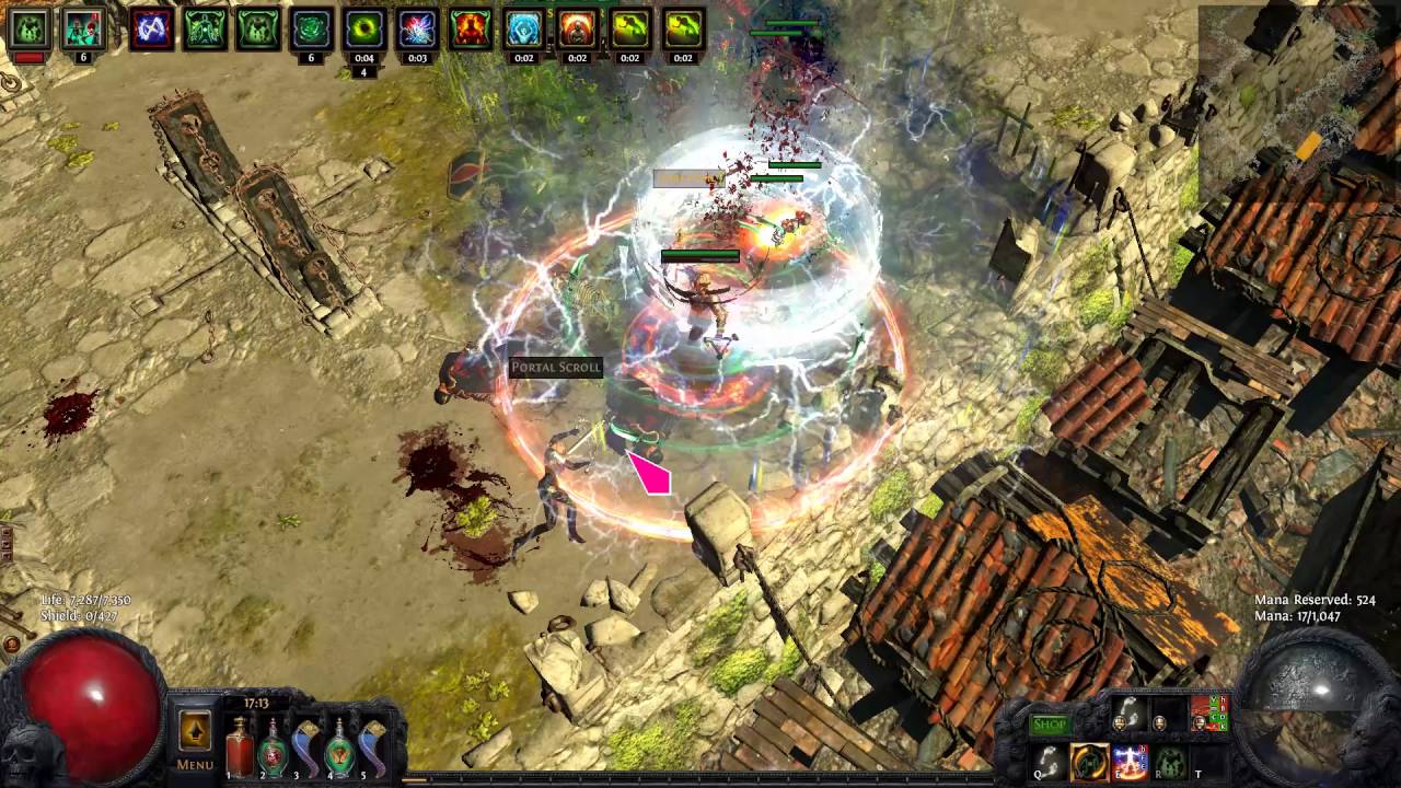 PoE - Scold's Bridle AoE build - T11 Precinct