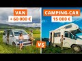 💶 VAN à 60 000 € ou CAMPING-CAR à 15 500 € ? 🚐 Notre bilan en voyage 🌍