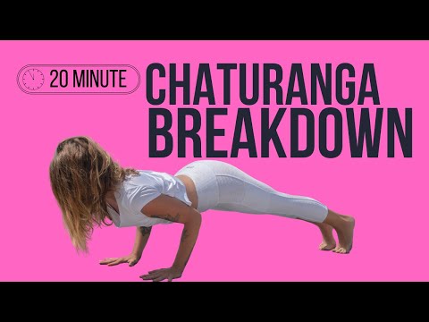 Chaturanga Dandasana Breakdown