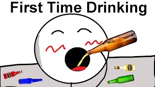 First Time Getting Drunk- Animated Story