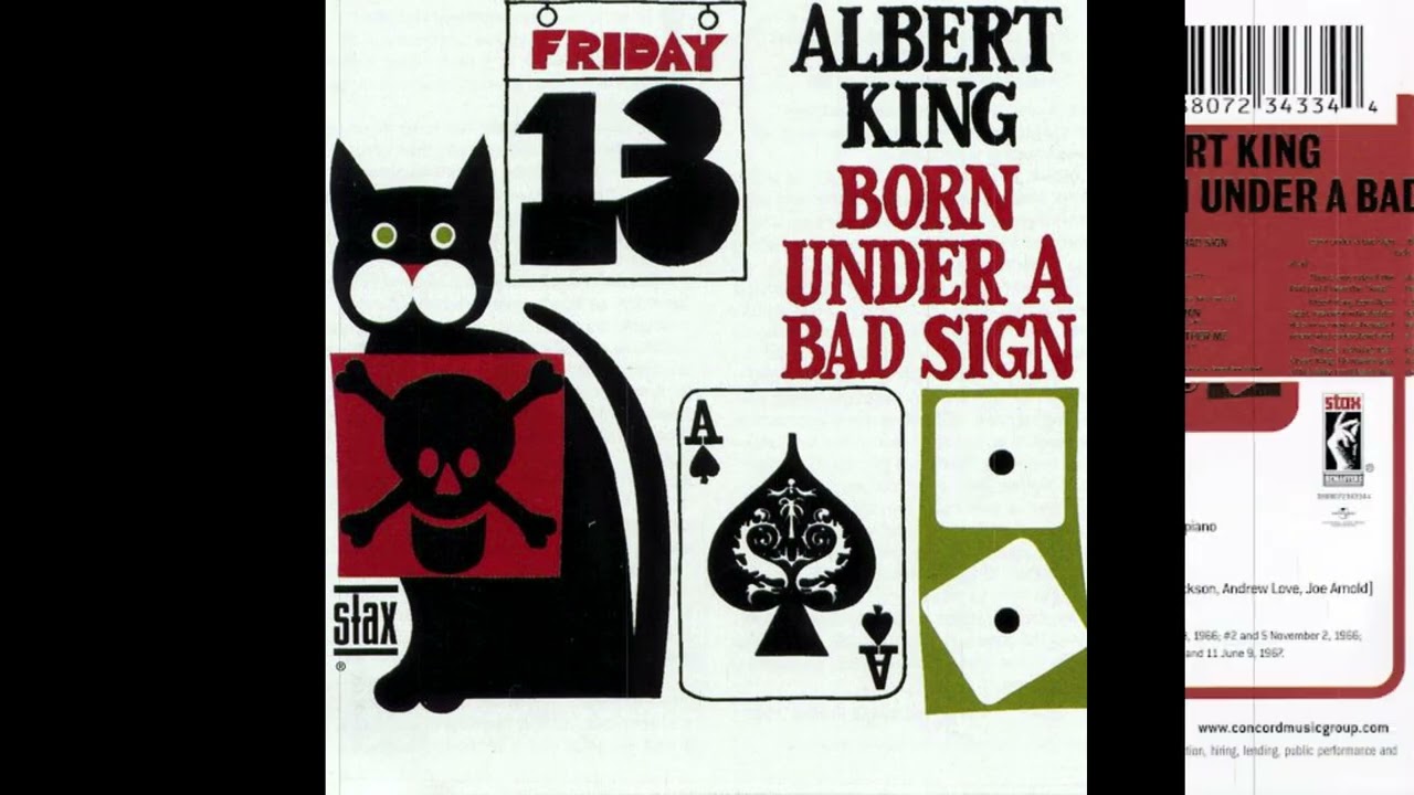 🎸🔥Albert King🔥1967 BORN UNDER A BAD SIGN🔥🎸