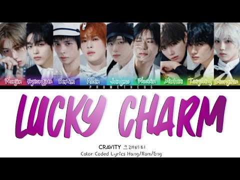 크래비티 CRAVITY 'Lucky Charm' Lyrics (Hang/Rom/Eng Color Coded Lyrics)