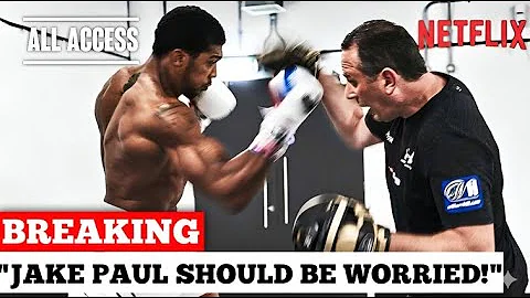 ALL ACCESS: Anthony Joshua 1st Day of Training Camp Before Jake Paul Fight — Full Episode!