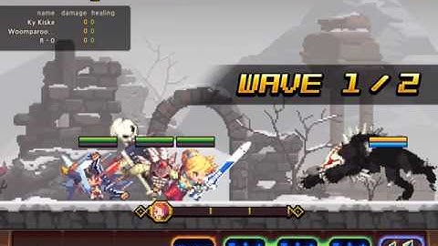 [Crusaders Quest] RWBY Dungeon - Snowy Pursuit 3 - Ky Woompa R-0 Bella