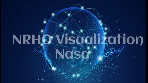 NRHO visualization with low lunar orbit