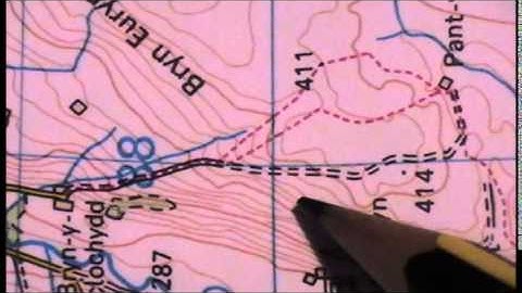 OS Map contour lines
