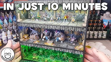 Create an EPIC modular DISPLAY CASE for MINIATURES...