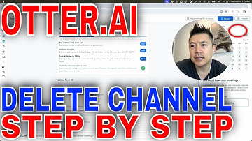 ✅  How To Delete Channel In Otter.ai 🔴