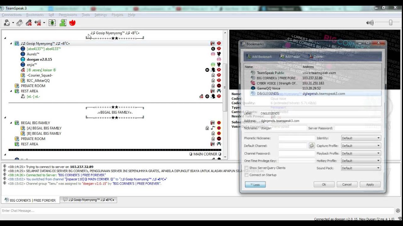 TUTORIAL How To Set Default Channel On Teamspeak 3 English YouTube tutorial-how-to-set-default-channel-on-teamspeak-3-english-youtube