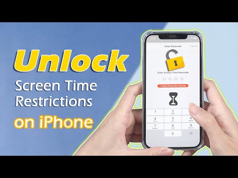 How to Unlock Screen Time Restrictions on iPhone - iOS 17 Supported