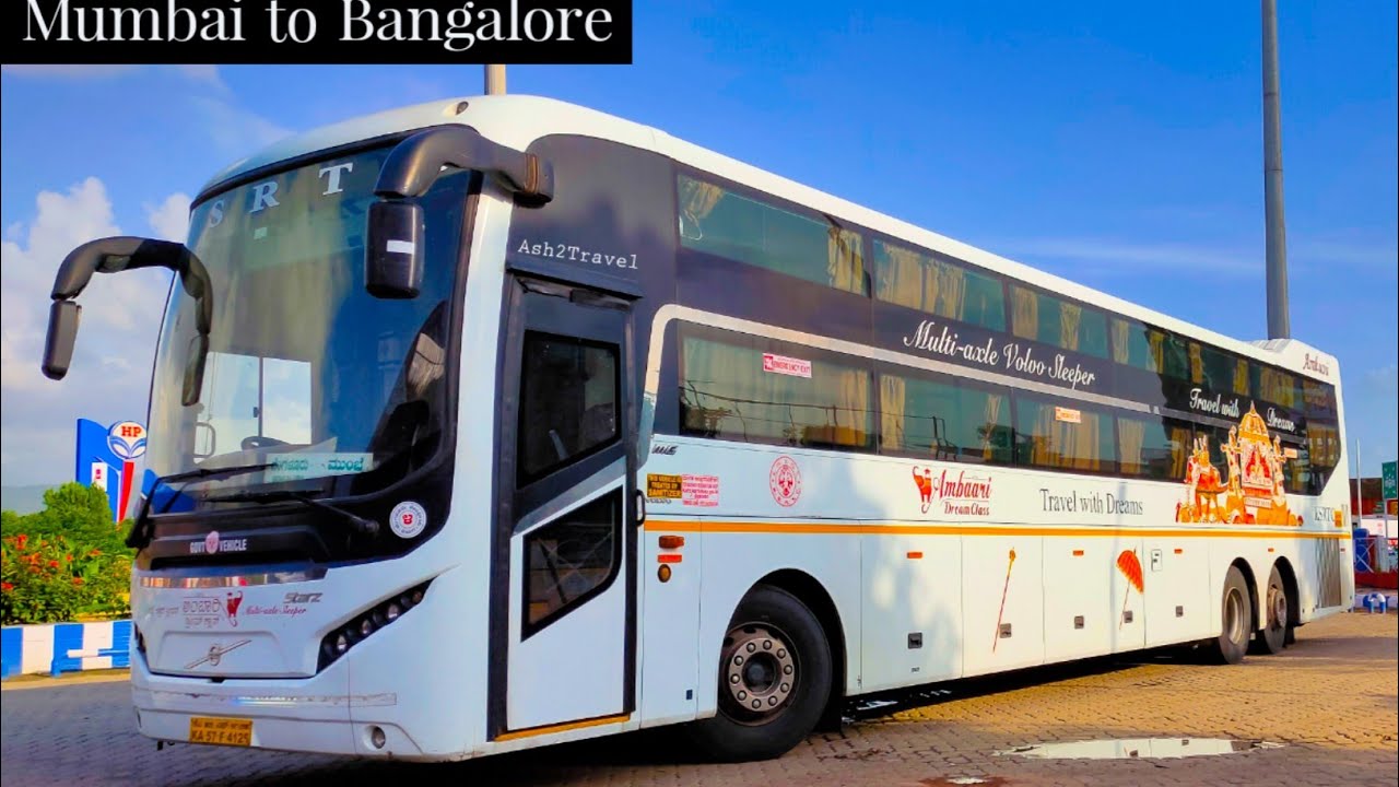 bus journey from bangalore to mumbai