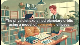 IELTS 9.0 Vocabulary Lesson: Concentric - Meaning, Common errors, Synonyms and Antonyms