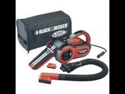 Demo of Black & Decker PAV1205 12V Pivot Automotive Vacuum @ The Caravan  Show 