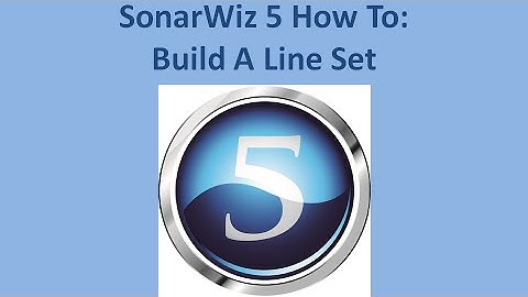 SonarWiz 5 How-To: Build A Line Set Around A Contact
