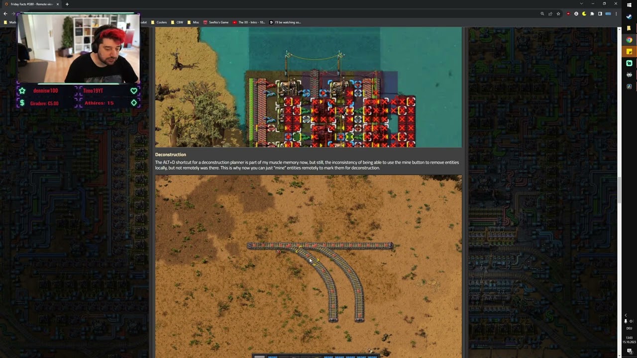 Remote View - Wie GEIL ist das denn bitte?! | Factorio Friday Facts 
