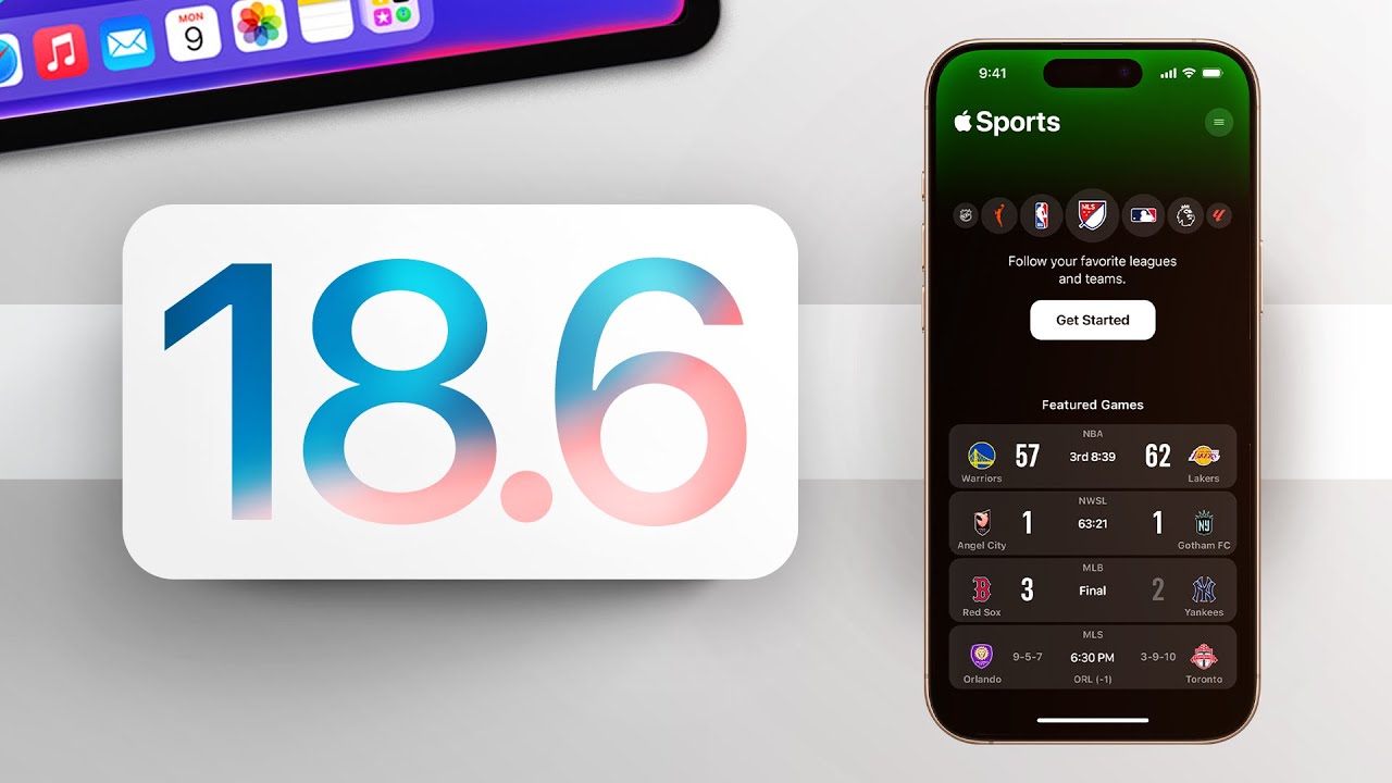 iOS 18.6 - Apple Sports en México y 9+ Cosas Nuevas