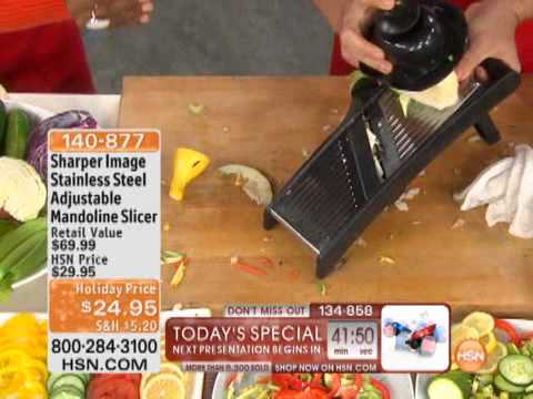  Adjustable Mandoline Slicer by Chef's INSPIRATIONS