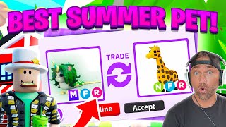 We Trade The NEW MEGA MERMICORN in Adopt Me!