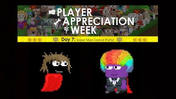 Growtopia | Super Mod Dance Party with @Jens, @Kaurkal, @nPlus1,@ThePsyborg, @AtkinsSJ, @VectorCat !