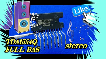 TDA1554 Audio Amplifier: Datasheet, Applications and Circuit
