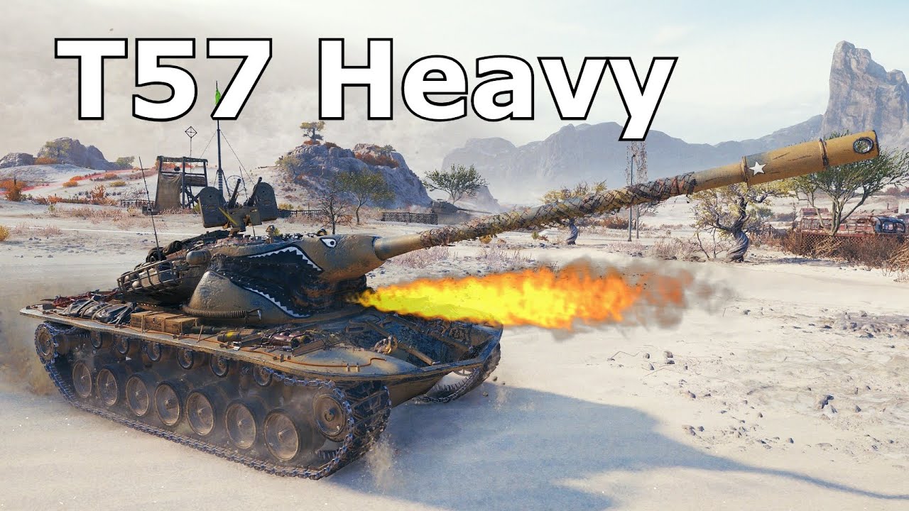 World of Tanks T57 Heavy Tank - 2 Kills 10,4K Damage - YouTube
