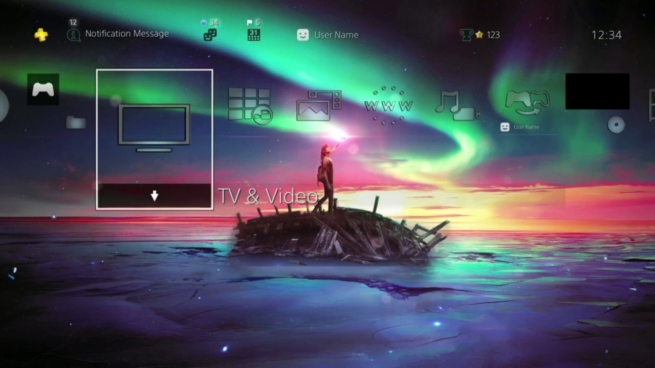 Ancient Future - PlayStation 4 Dynamic Theme