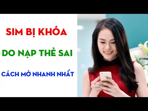 Video THẺ SIM BỊ KHÓA, sim viettel bị khóa, bị chặn do nộp... - youtube