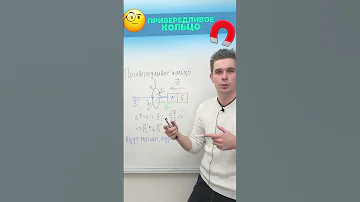 Привередливое кольцо и магнит. Почему отталкивается?