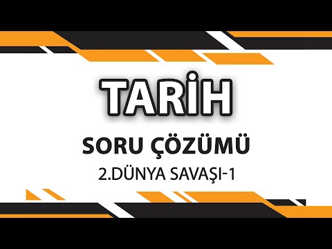 2 DÜNYA SAVAŞI - 1