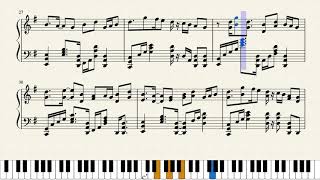 Video thumbnail of "Just made an alarm for you - Heiakim | Piano Sheet Music"