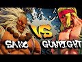 SFV - Sako ( Akuma ) Vs Gunfight ( Alex ) * First to 3 * - SF5