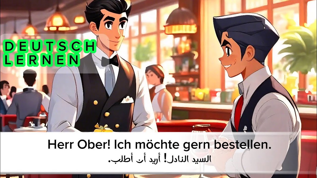 [Hören & sprechen] | تعلم الألمانية | حوارات