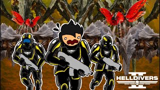 3 Idiots vs 1,000,000 Bugs | Helldivers 2