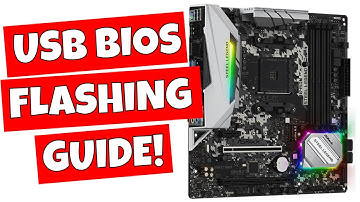 How To USB BIOS FLASH Asrock B450M Steel Legend For Ryzen 5000 Series Processors