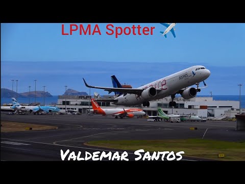 Madeira Airport Live Action LPMA Spotter ✈️ 21/07/2025