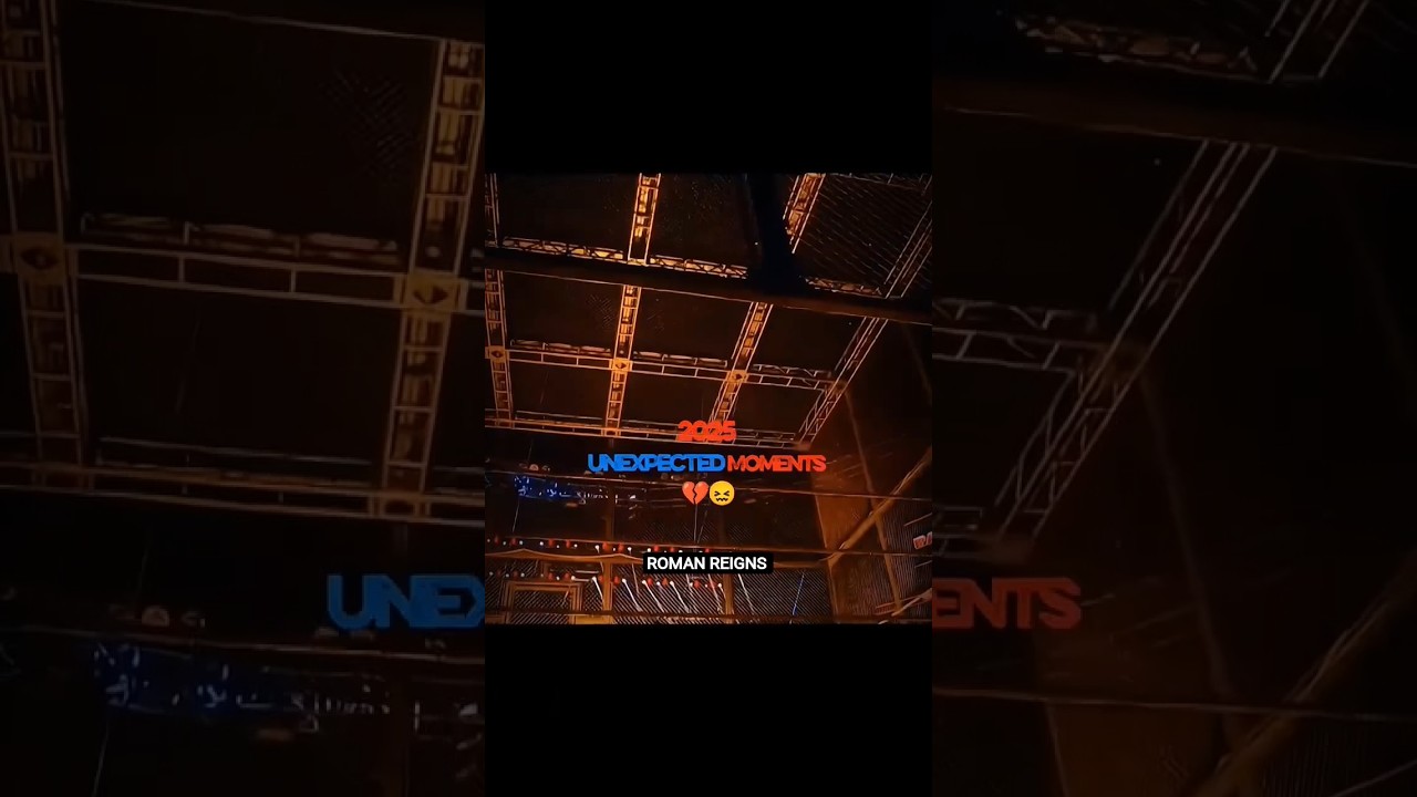 WWE 2025 UNEXPECTED MOMENTS 