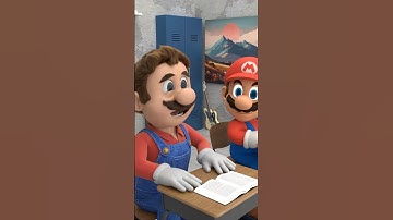School! Mario lesson! #shorts