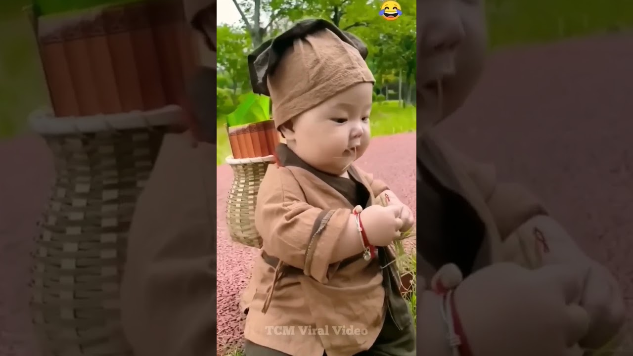 Cute monk baby status. 