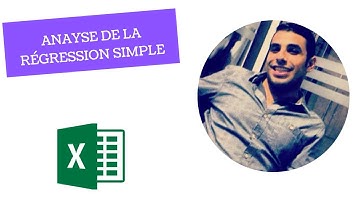 Analyse de la Régression simple | Excel