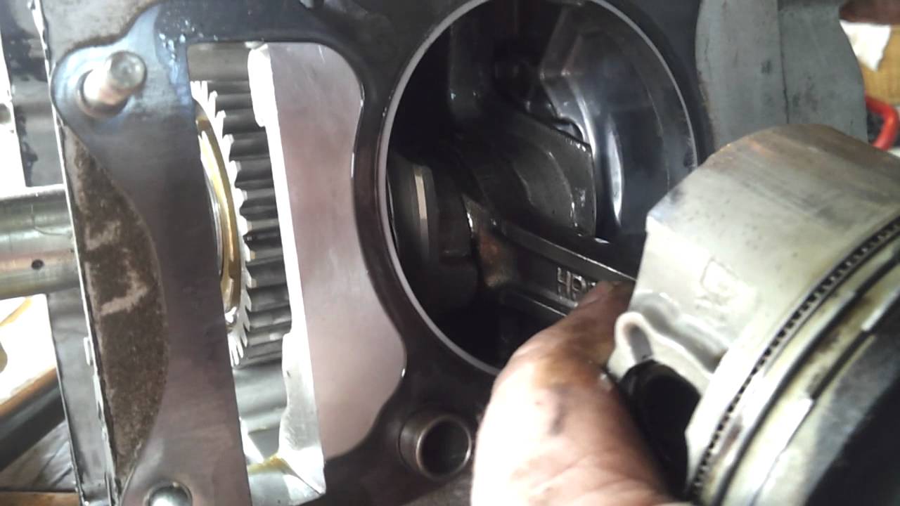 2008 Hyosung MS3250 Scooter. Bad Connecting Rod Bearing YouTube