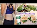 what I eat in a day to feel good// healthy and easy meals