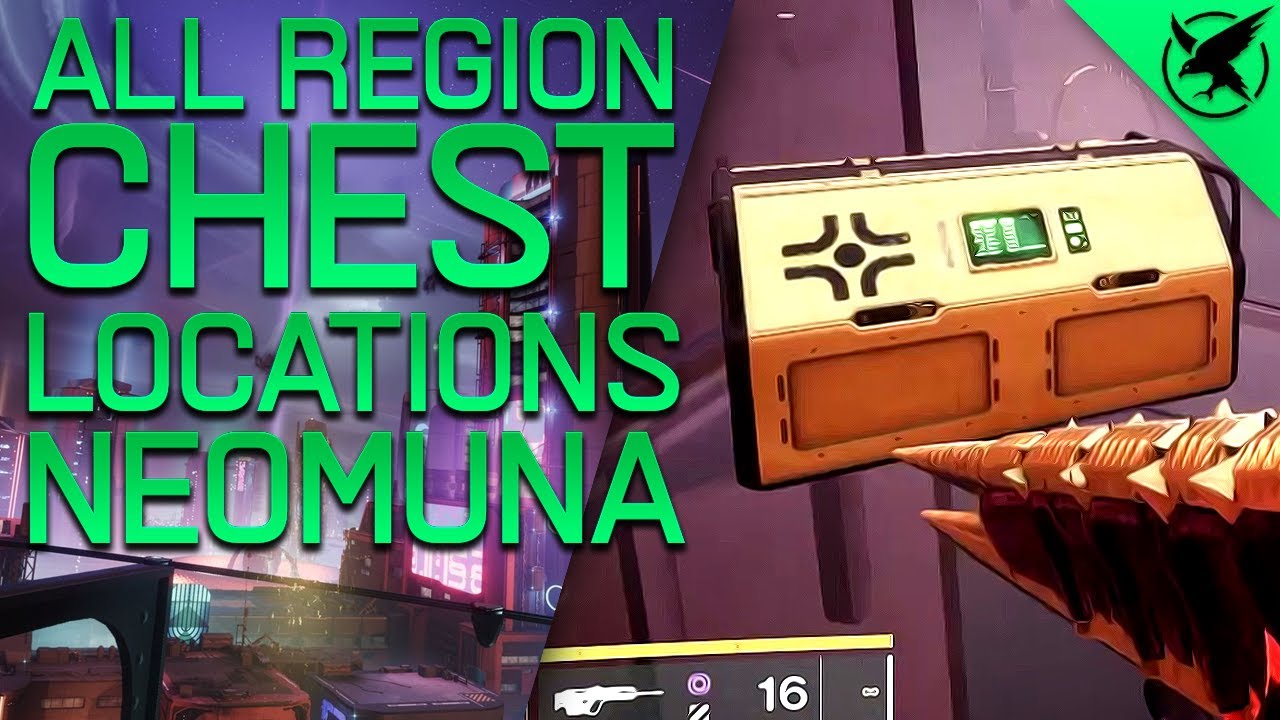 All Destiny 2 Region Chest locations in Lightfall Neomuna - Charlie INTEL