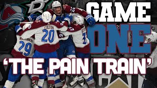 Gm 1: Avalanche vs Stars - THE PAIN TRAIN IS REAL!