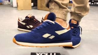 Reebok Classic Suede Leather Anniversary "Club Blue" On-feet Video at YouTube