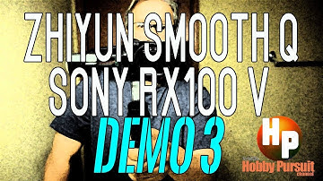 FRESH MARKET - a Zhiyun Smooth Q + Sony RX100 V Demo ( part 3)