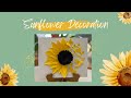 Paper Sunflower Decoration - Crafts with Ms.Ji